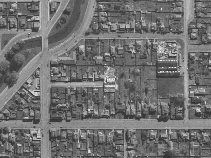 21 Nova Place from the air, 1940-1944