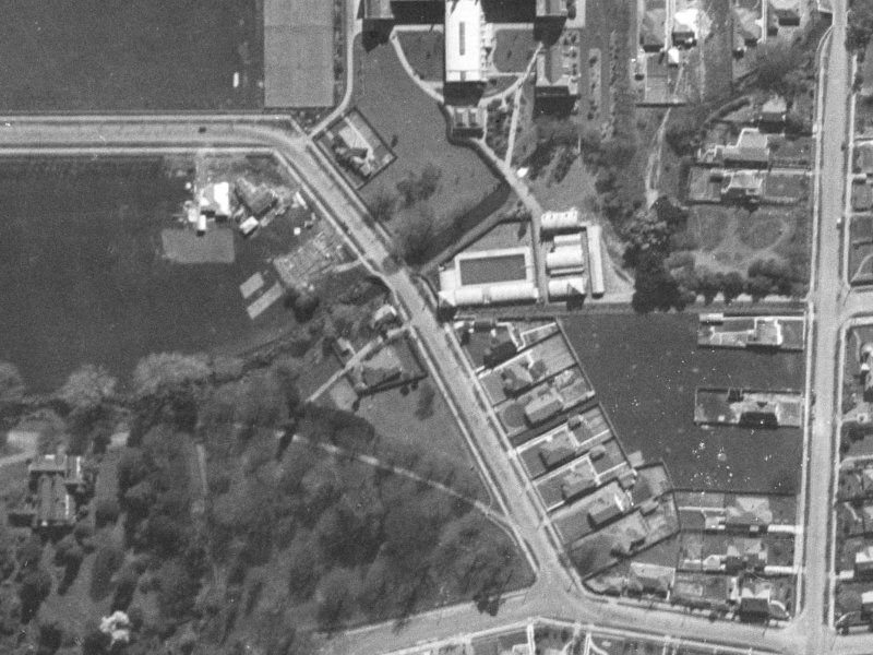 39A Kahu Road from the air, 1940-1944