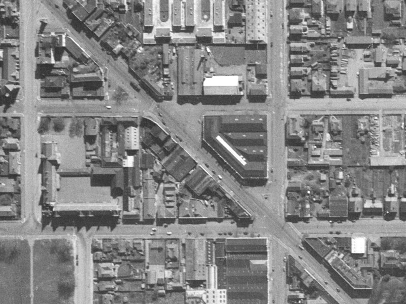 59 Victoria Street from the air, 1940-1944