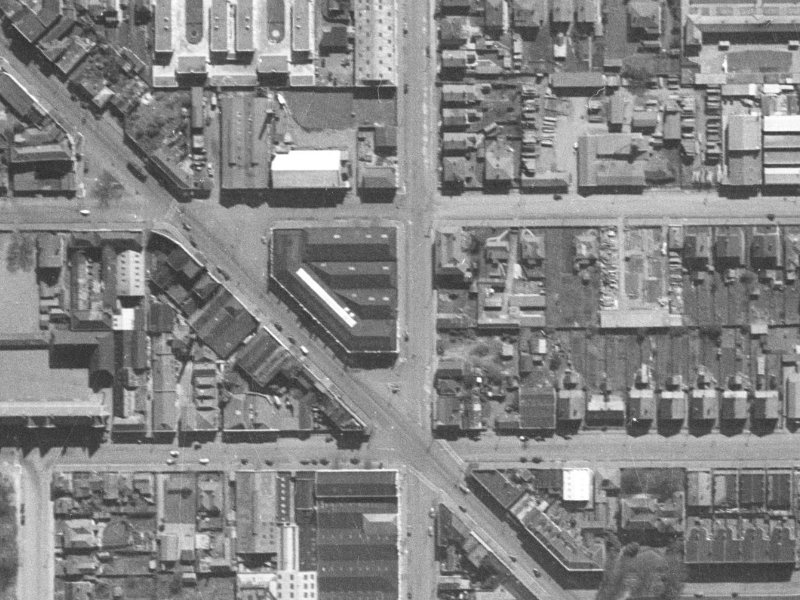 351 Durham Street North from the air, 1940-1944