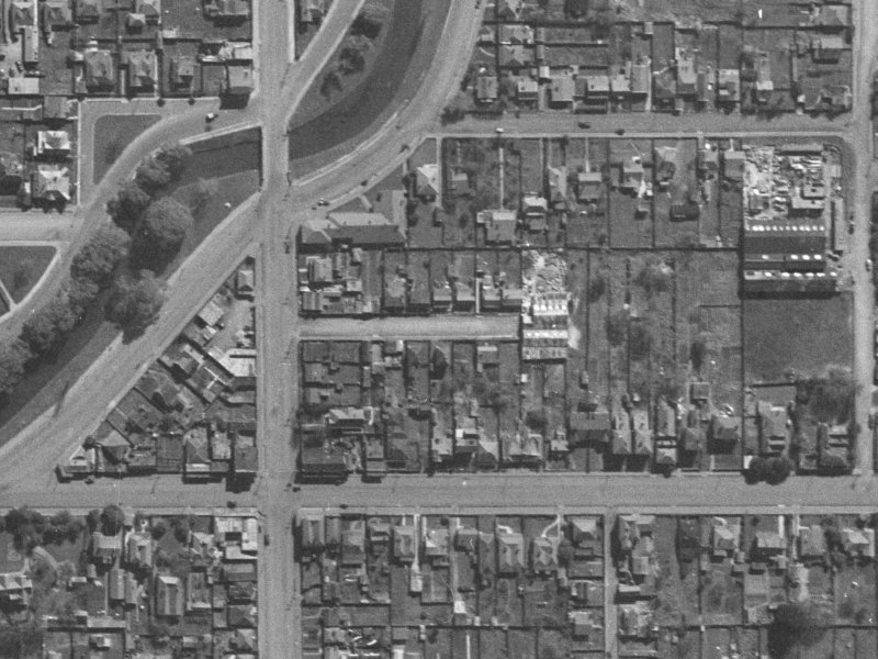 14 Nova Place from the air, 1940-1944