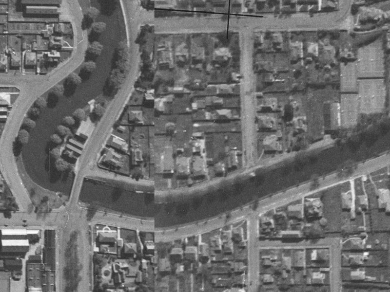 19 River Road from the air, 1940-1944