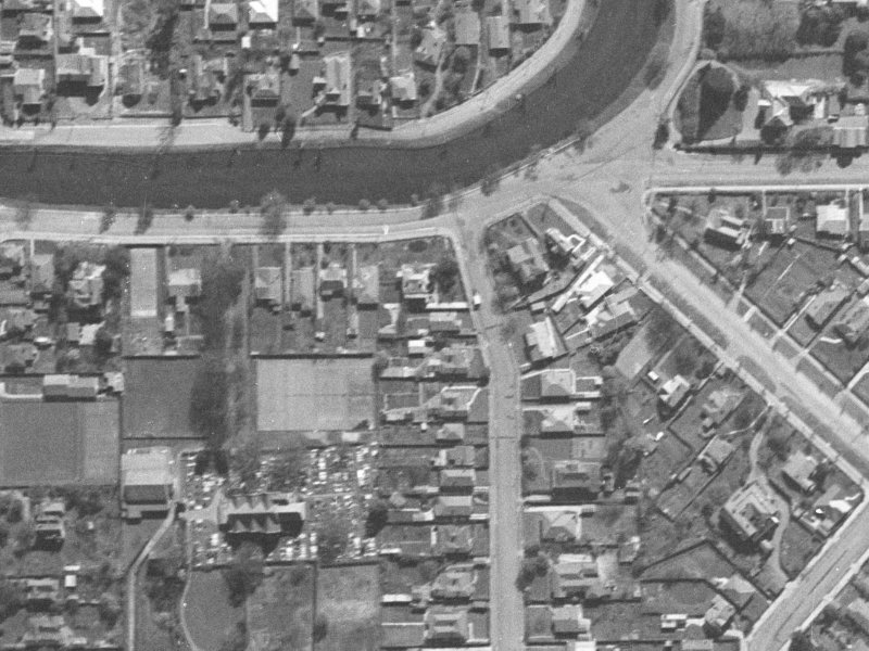 55 Trent Street from the air, 1940-1944
