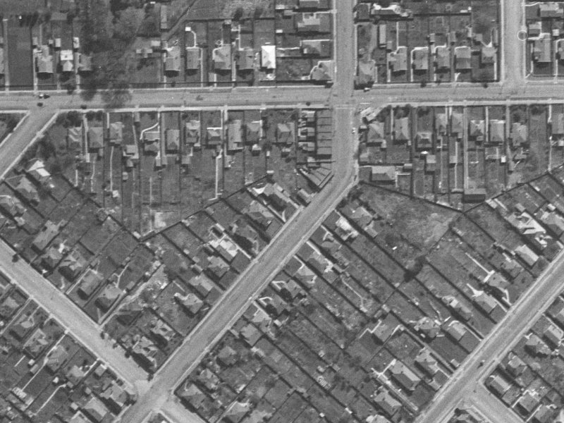 693 Gloucester Street from the air, 1940-1944