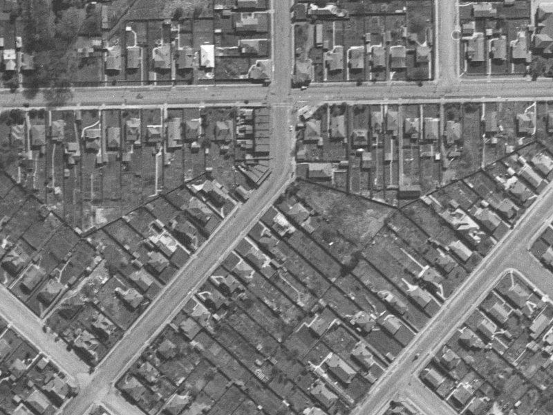 698 Gloucester Street from the air, 1940-1944