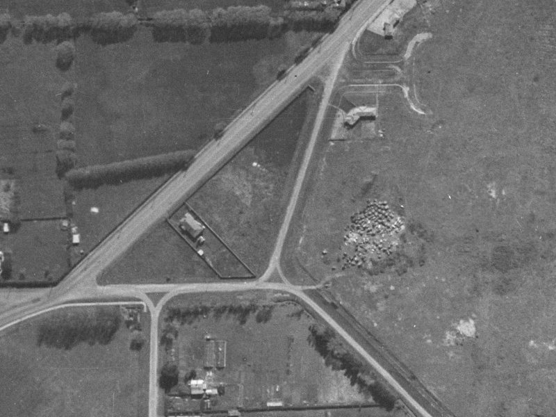 16A Coulter Street from the air, 1940-1944