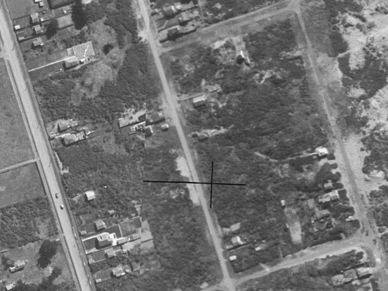167 Pine Avenue from the air, 1940-1944