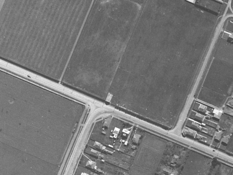 198 Yaldhurst Road from the air, 1940-1944