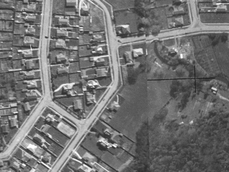 54 Totara Street from the air, 1940-1944