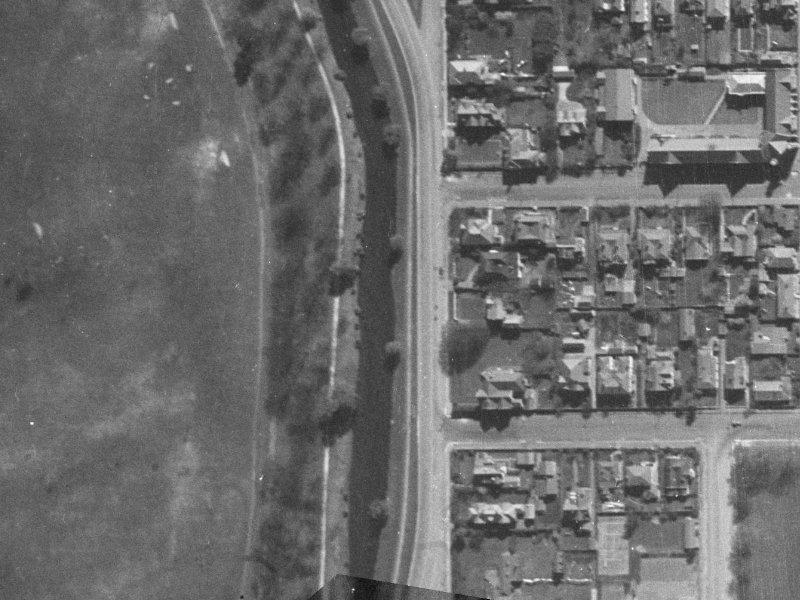 50 Park Terrace from the air, 1940-1944