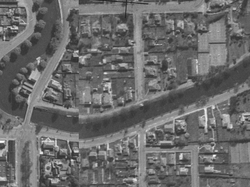 25 River Road from the air, 1940-1944