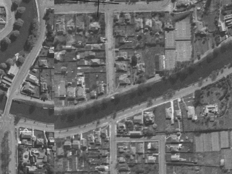 32 River Road from the air, 1940-1944