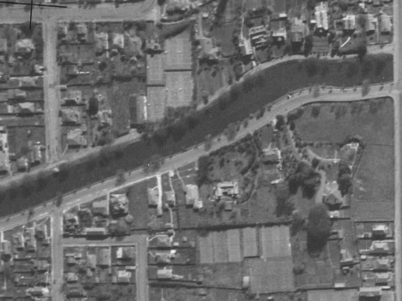 Avonside Drive from the air, 1940-1944