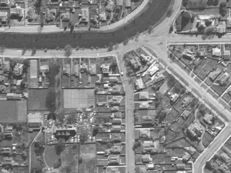 53 Trent Street from the air, 1940-1944