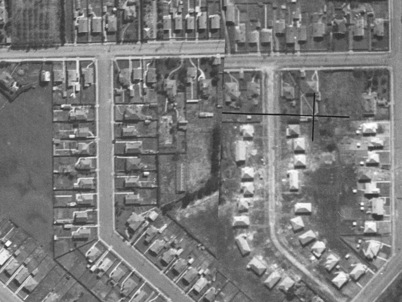 18 Sewell Street from the air, 1940-1944