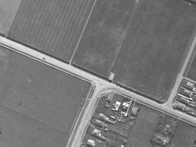 204 Yaldhurst Road from the air, 1940-1944