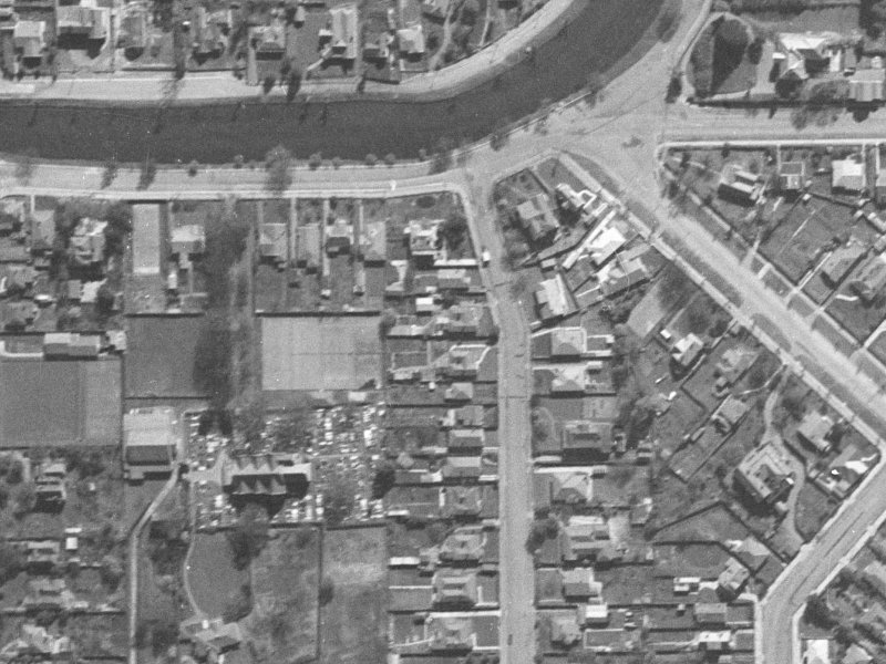 49 Trent Street from the air, 1940-1944
