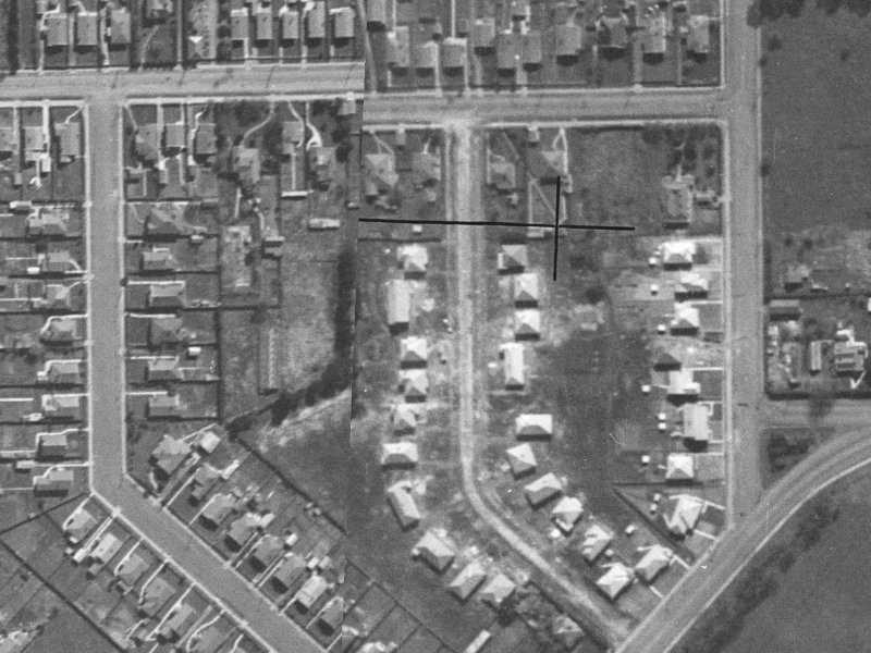27 Sewell Street from the air, 1940-1944