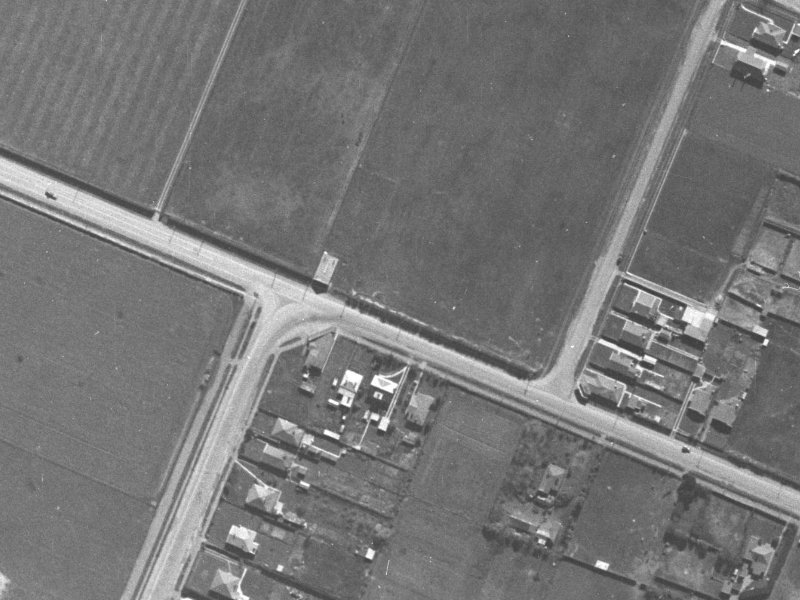 191 Yaldhurst Road from the air, 1940-1944