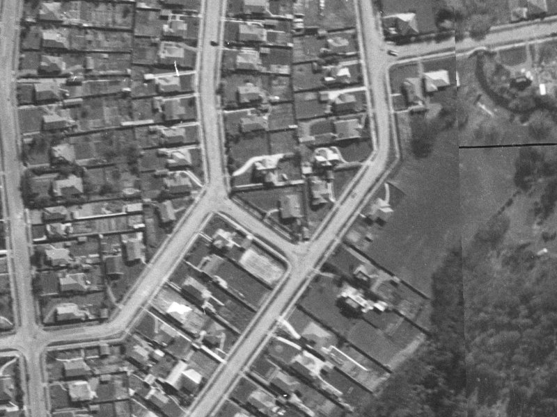 Totara Street from the air, 1940-1944