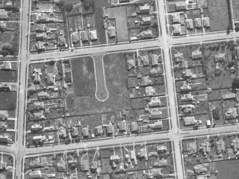 5 Nikau Place from the air, 1940-1944
