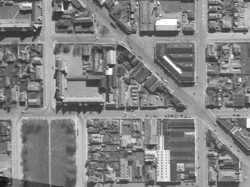 10/33 Kilmore Street from the air, 1940-1944