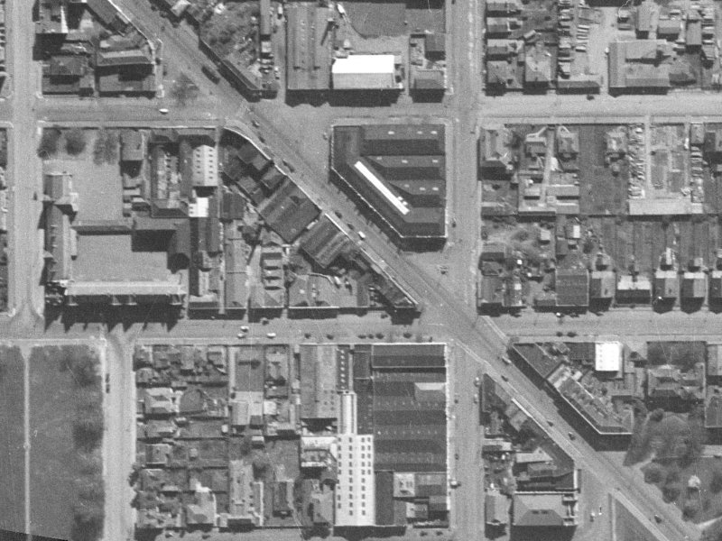 51 Victoria Street from the air, 1940-1944