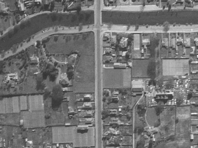 178 Stanmore Road from the air, 1940-1944