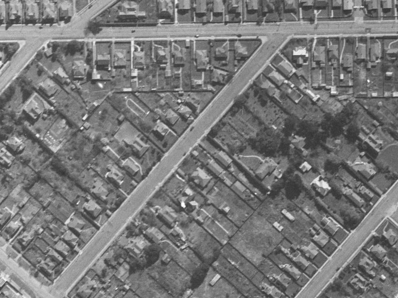 200 England Street from the air, 1940-1944