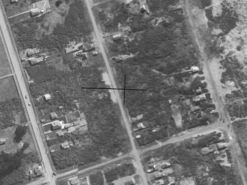 181 Pine Avenue from the air, 1940-1944