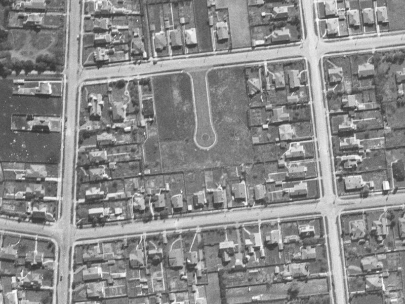 10 Nikau Place from the air, 1940-1944