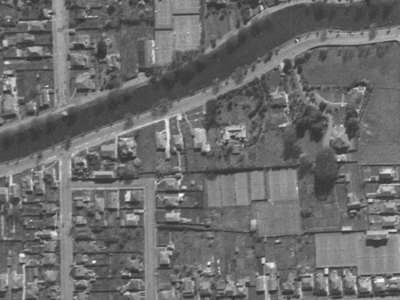 Te Orewai Place from the air, 1940-1944