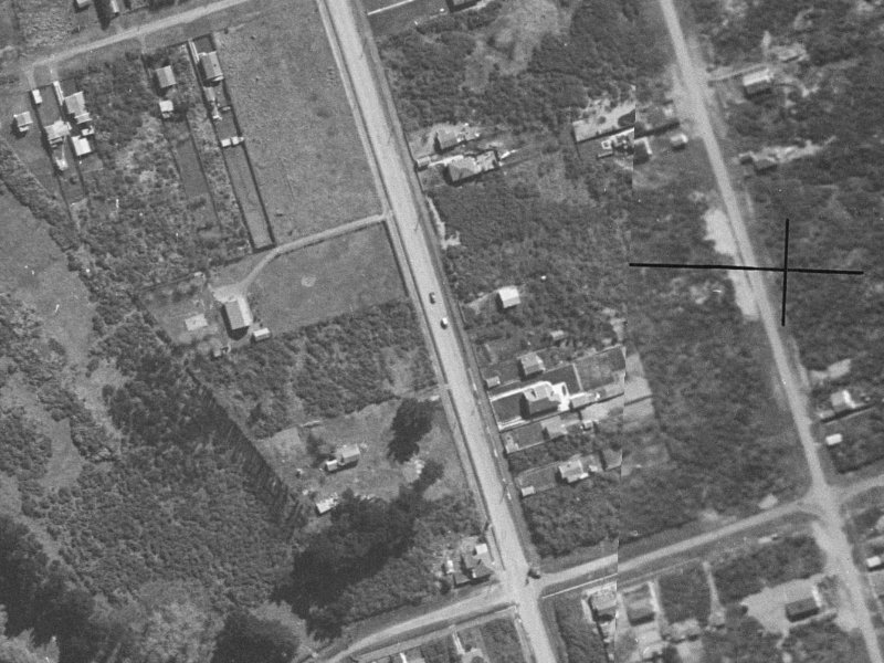 169 Estuary Road from the air, 1940-1944