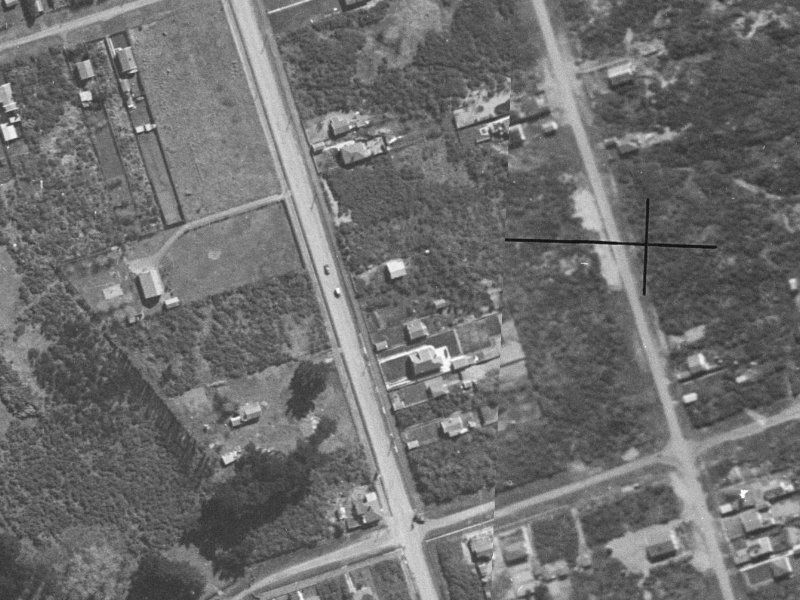 171 Estuary Road from the air, 1940-1944