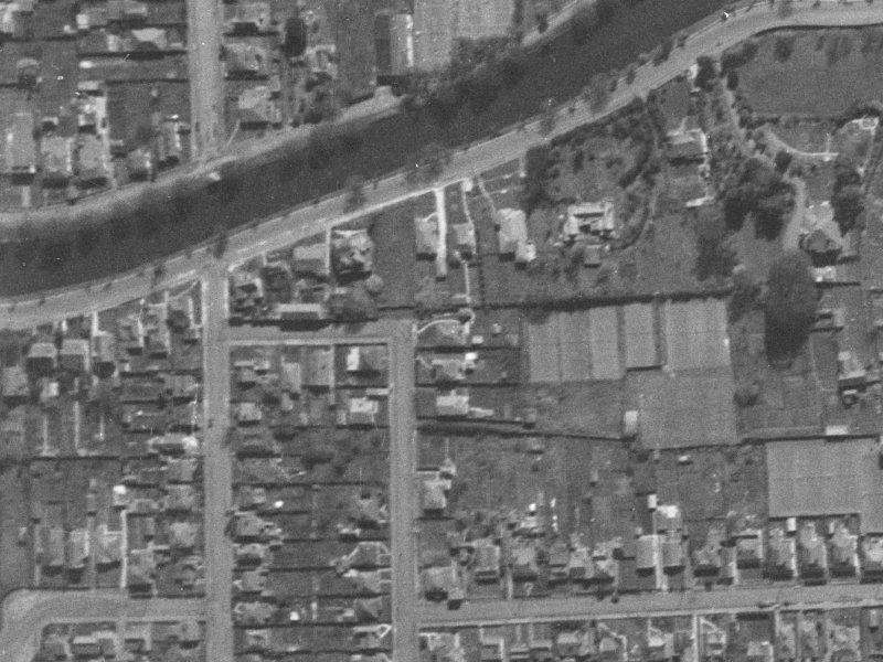 36 Gilby Street from the air, 1940-1944