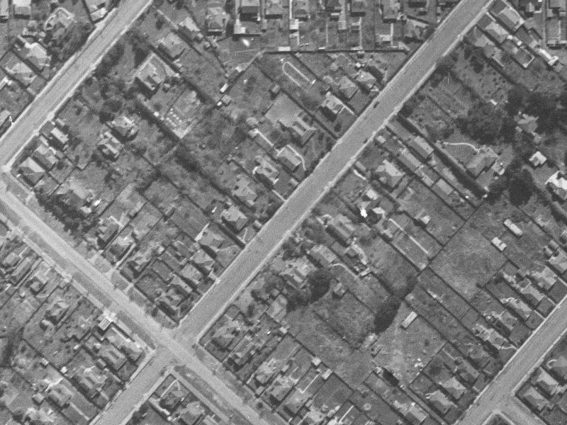 184 England Street from the air, 1940-1944