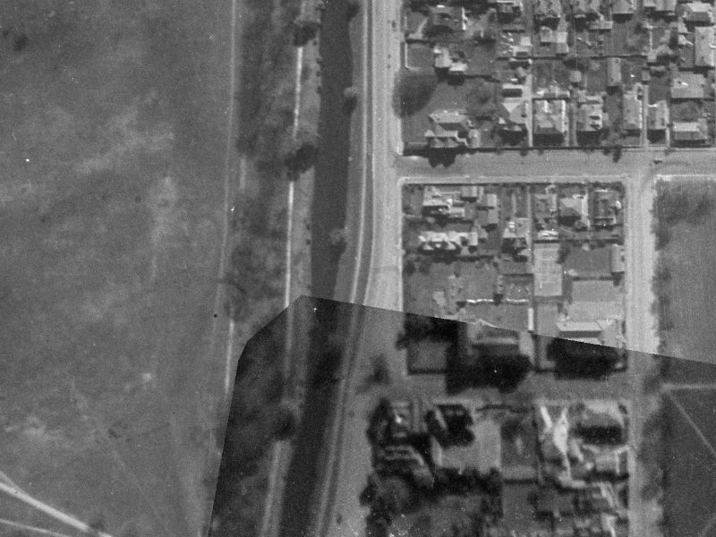 30 Park Terrace from the air, 1940-1944