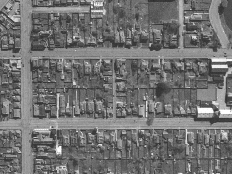 10 Dawson Street from the air, 1940-1944