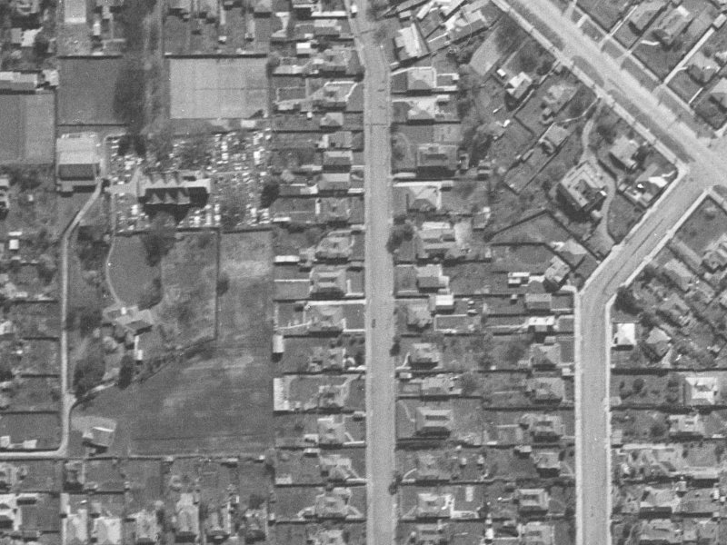 26 Trent Street from the air, 1940-1944