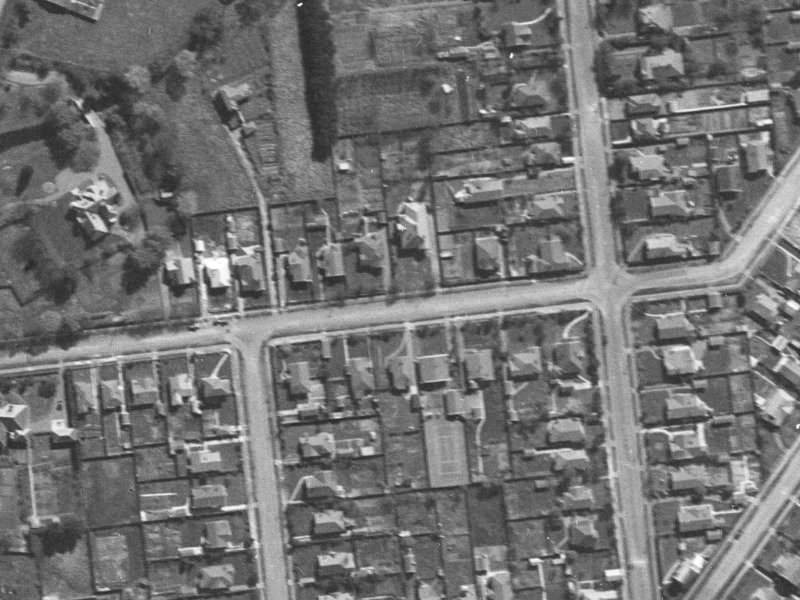 80 Hinau Street from the air, 1940-1944