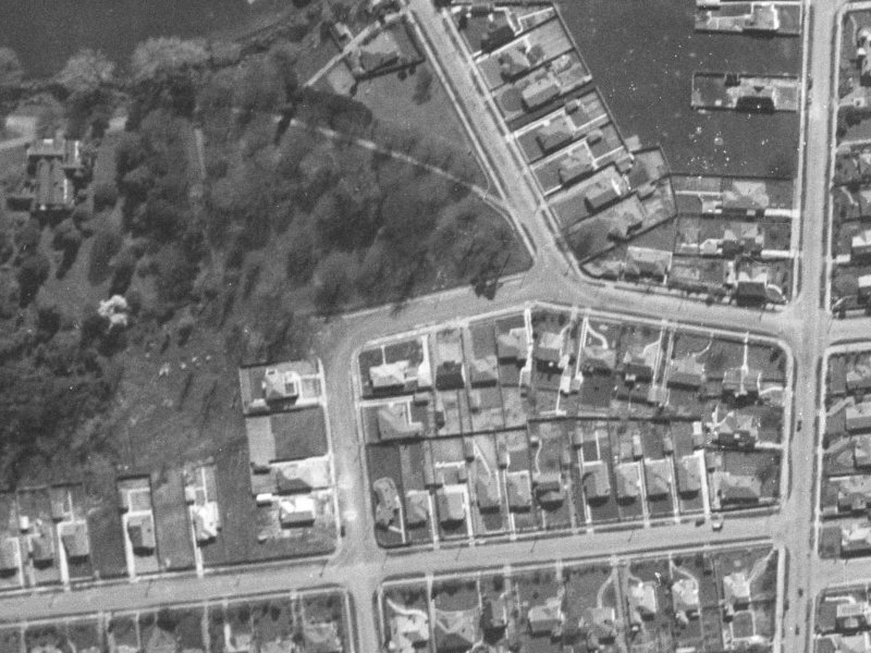 Titoki Street from the air, 1940-1944