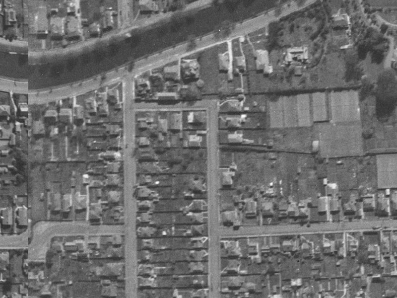 25C Gilby Street from the air, 1940-1944