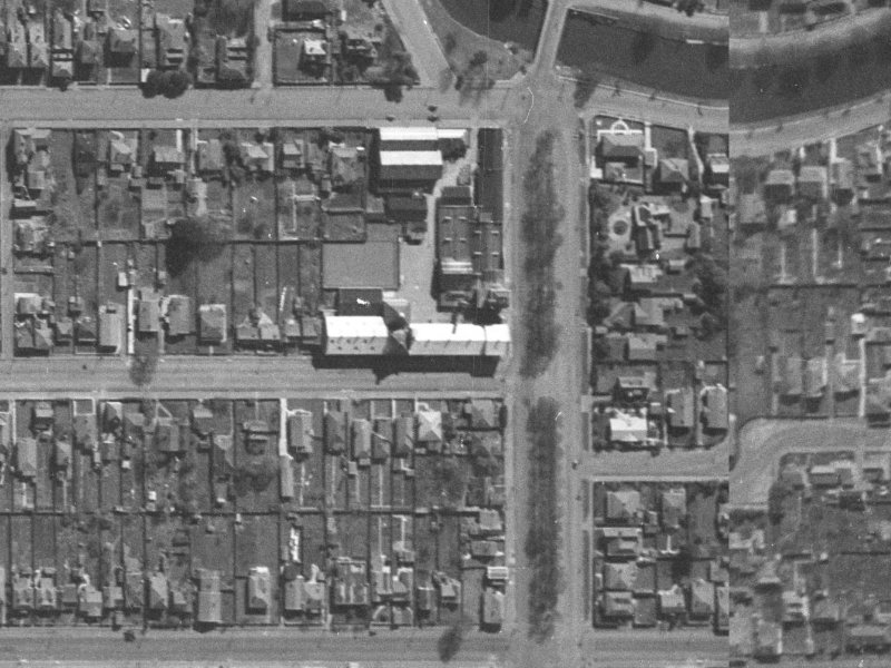 177 Chester St E from the air, 1940-1944