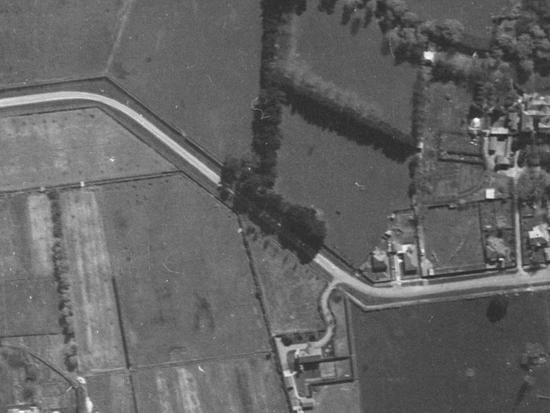 28 Kirkwood Avenue from the air, 1940-1944