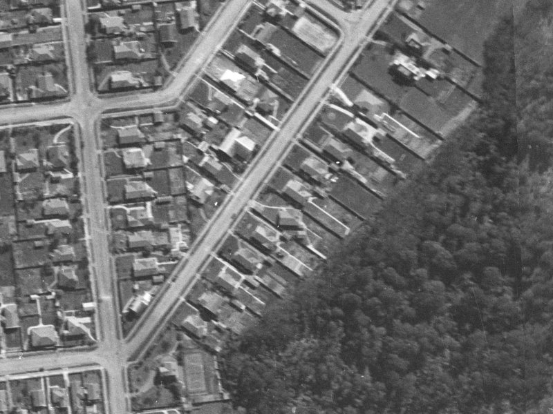 89 Totara Street from the air, 1940-1944