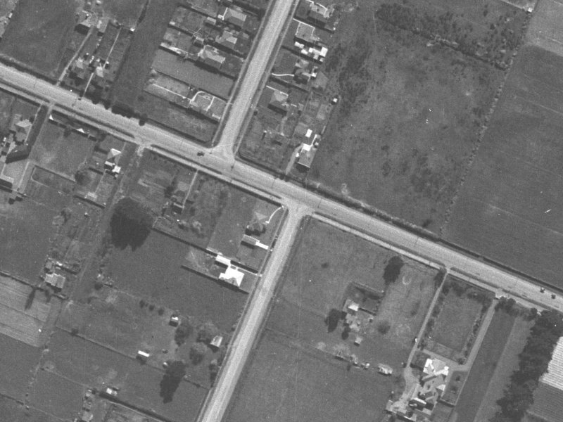 121 Yaldhurst Road from the air, 1940-1944