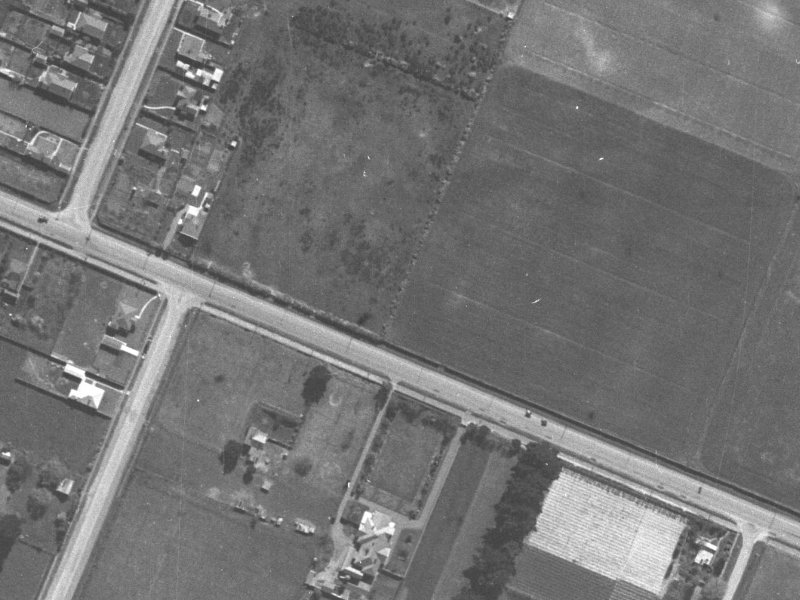 136 Yaldhurst Road from the air, 1940-1944