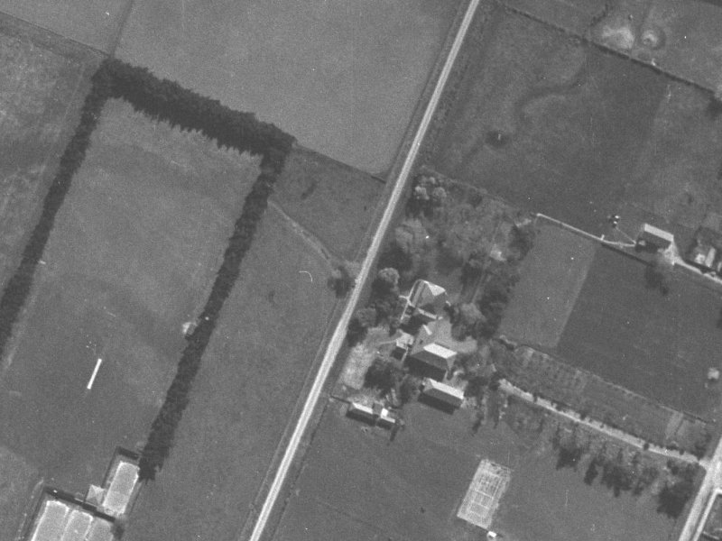 25 Brodie Street from the air, 1940-1944