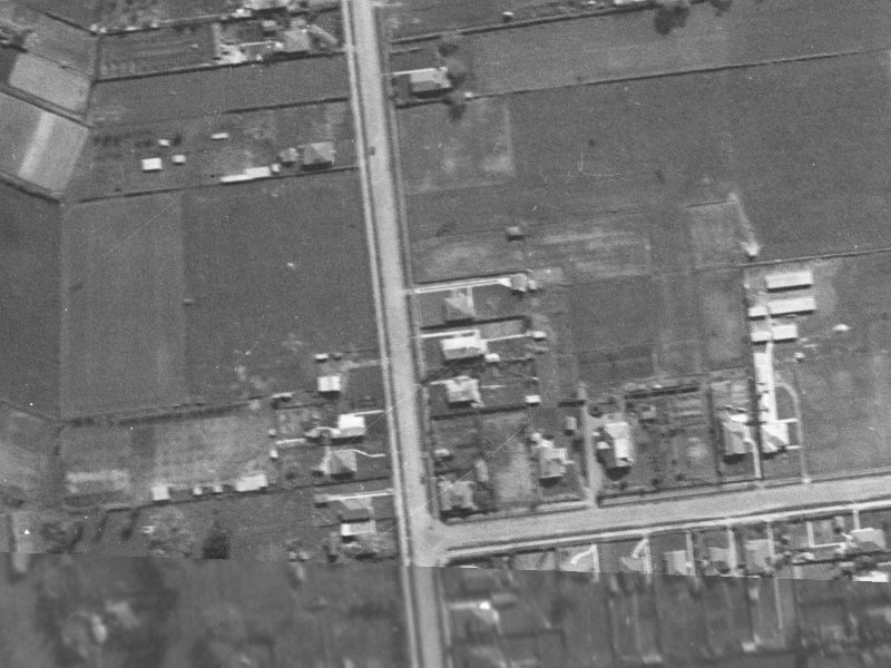 40A Waimairi Road from the air, 1940-1944