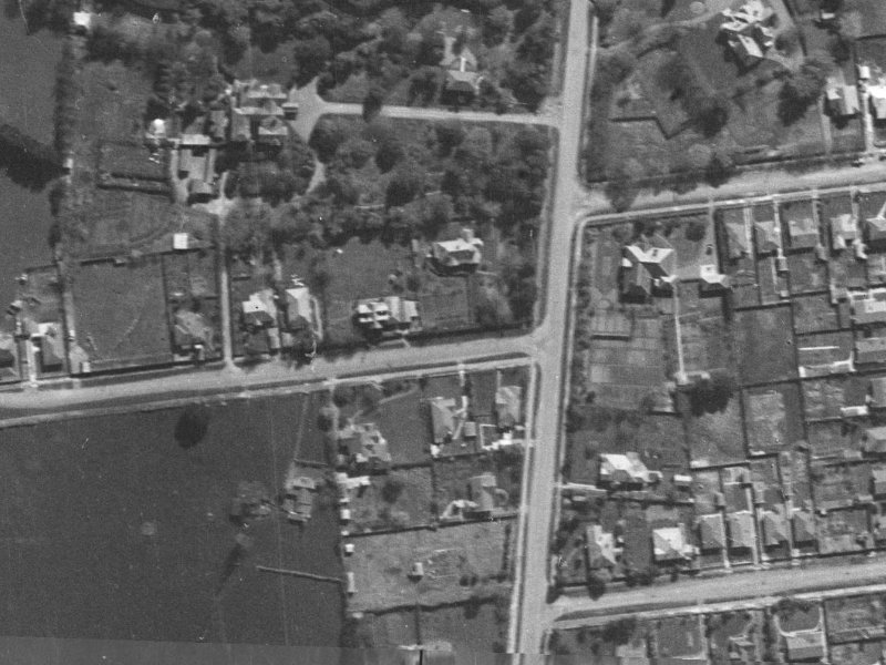 4 Kirkwood Avenue from the air, 1940-1944